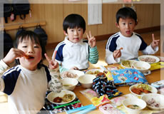 給食について